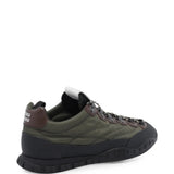 Green shoes, side view