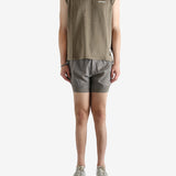 Brown shirt,full body view