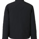 Black jacket, back view