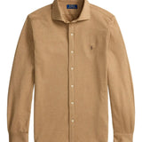 Brown shirt, front view