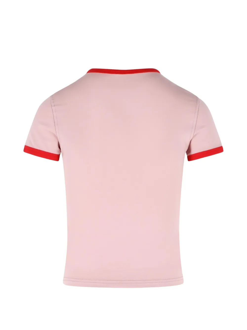 pink t-shirts,back view