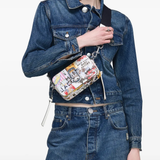 Multi bag worn by a person, showing the bag fit