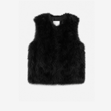 Black jacket, front view