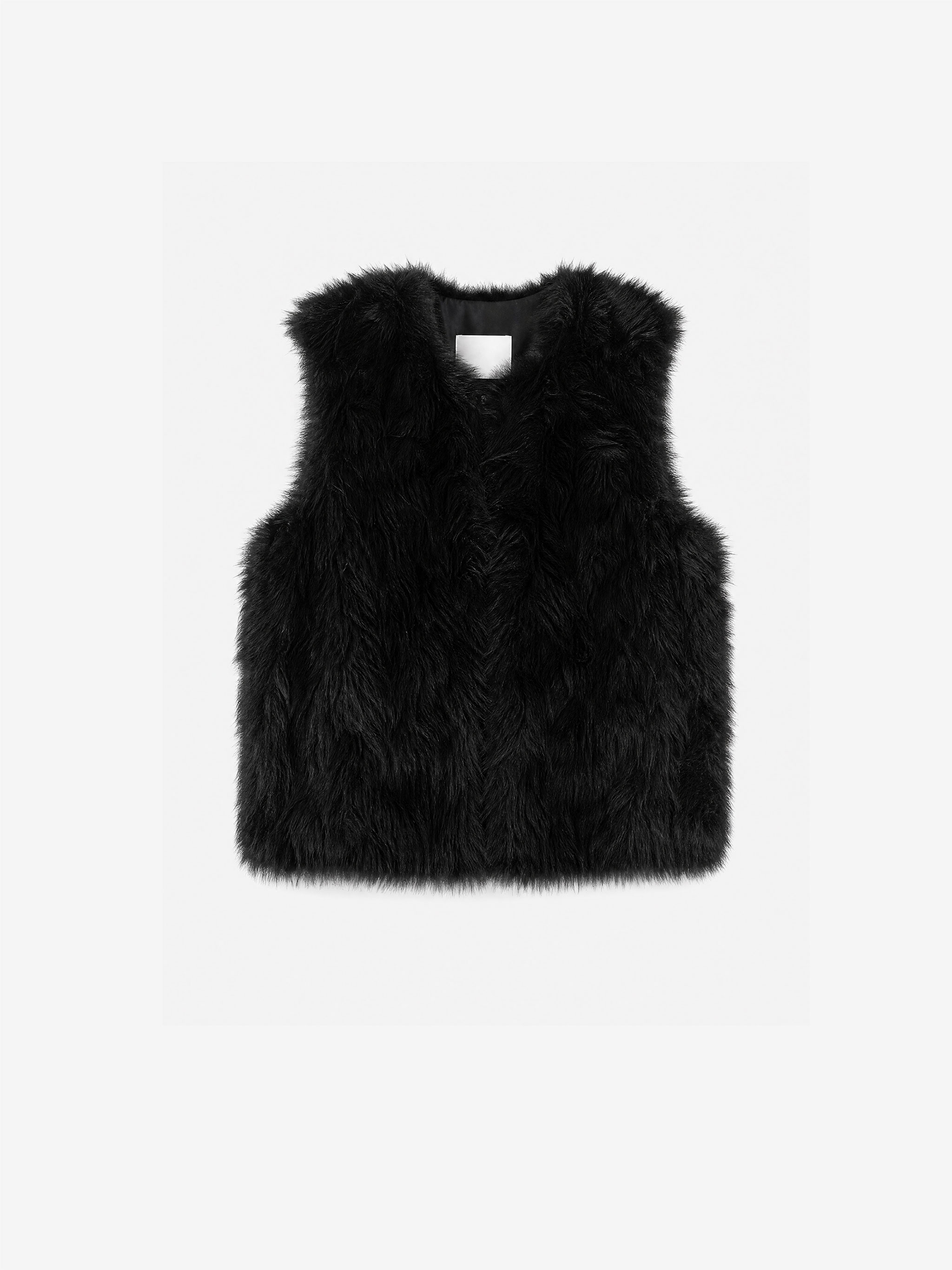 Black jacket, front view