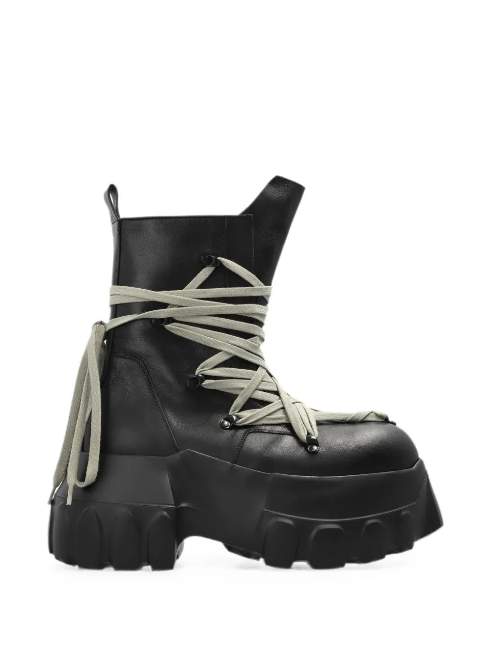 Black shoes, side view