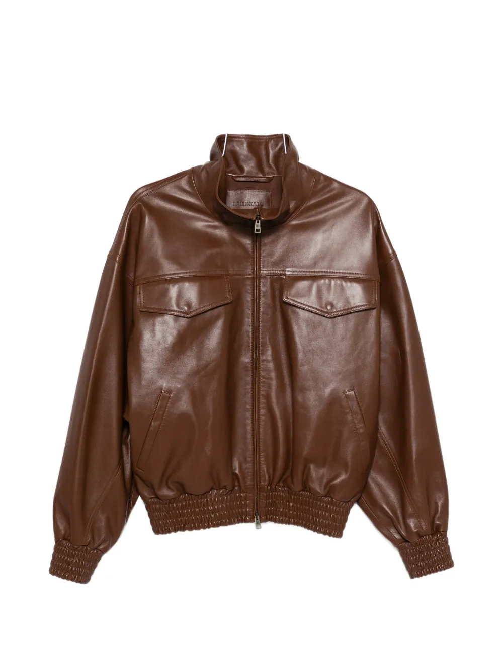 Brown jacket, front view