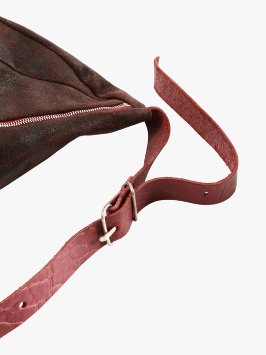 Close up of Brown bag, showing detail
