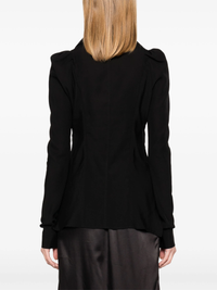 YOHJI YAMAMOTO - Women Puff SLV Slim Fit Blouse