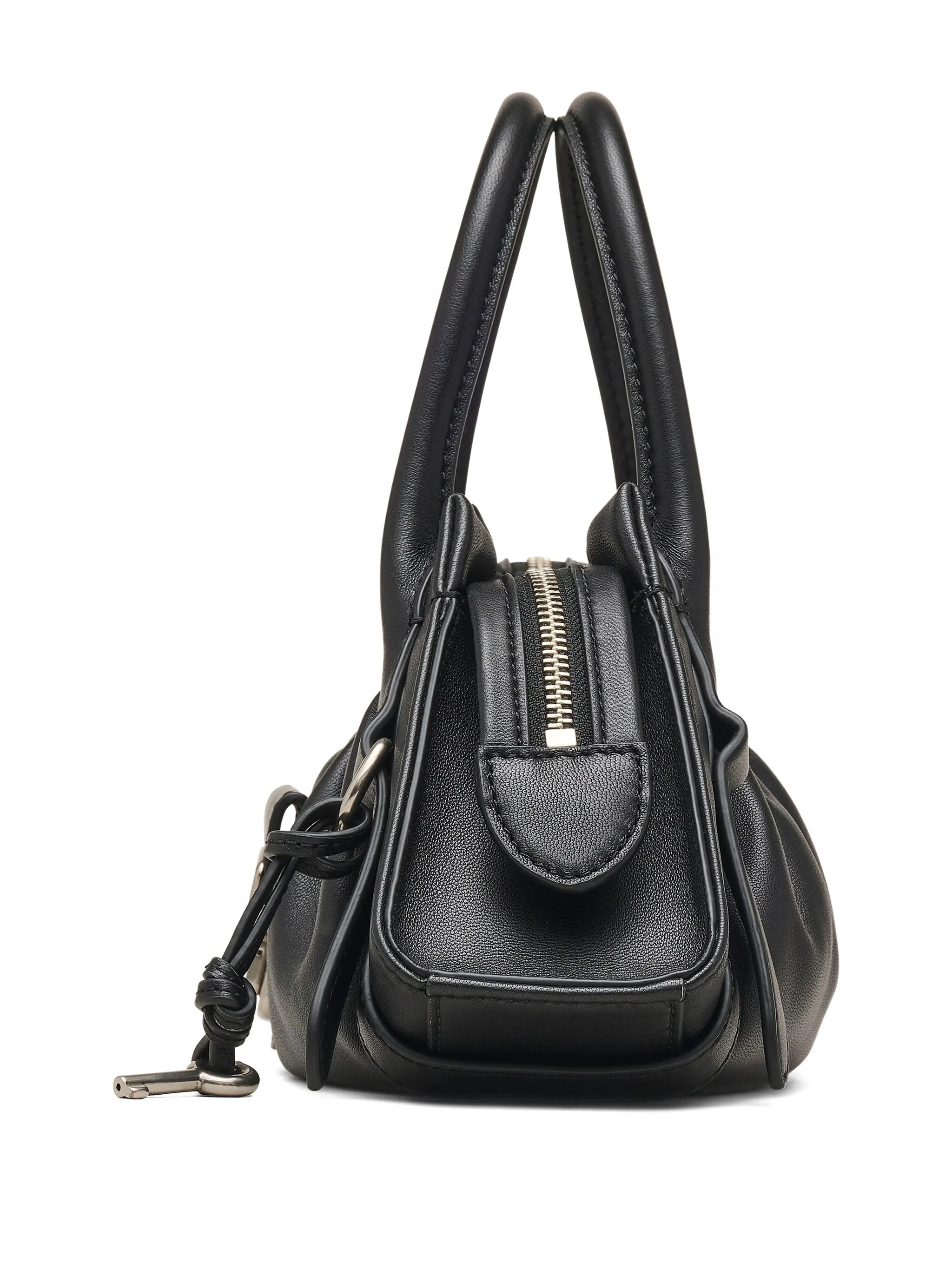 black bag, side view