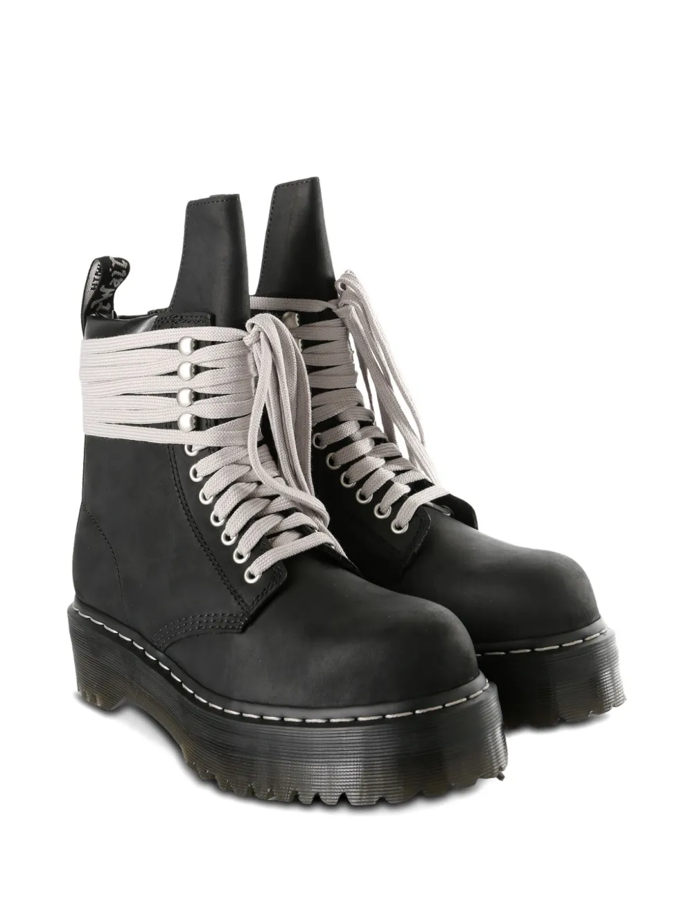 Black boots,side view