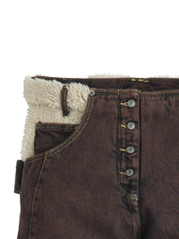 KIKO KOSTADINOV X LEVIS - Women Sherpa Waistband And Pocket Jean