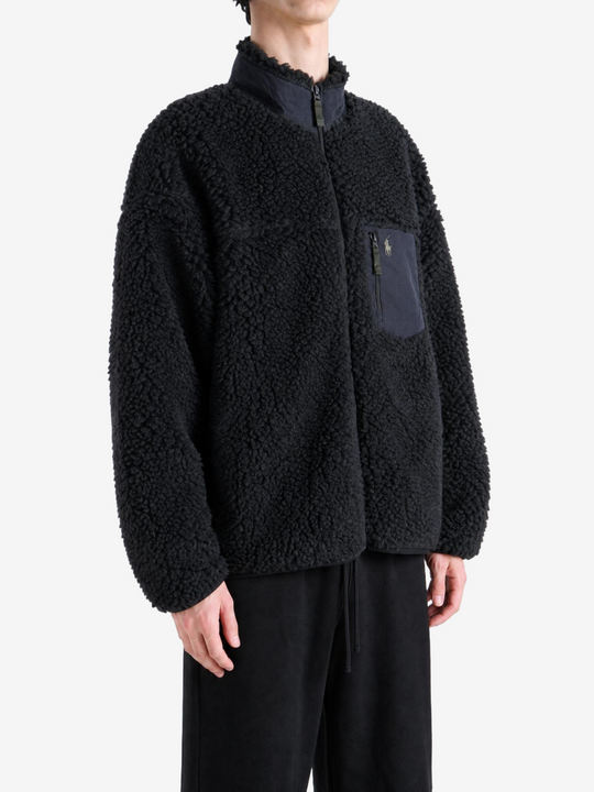Black jacket, full body view