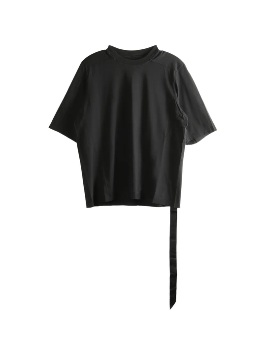 Black t-shirt, front view