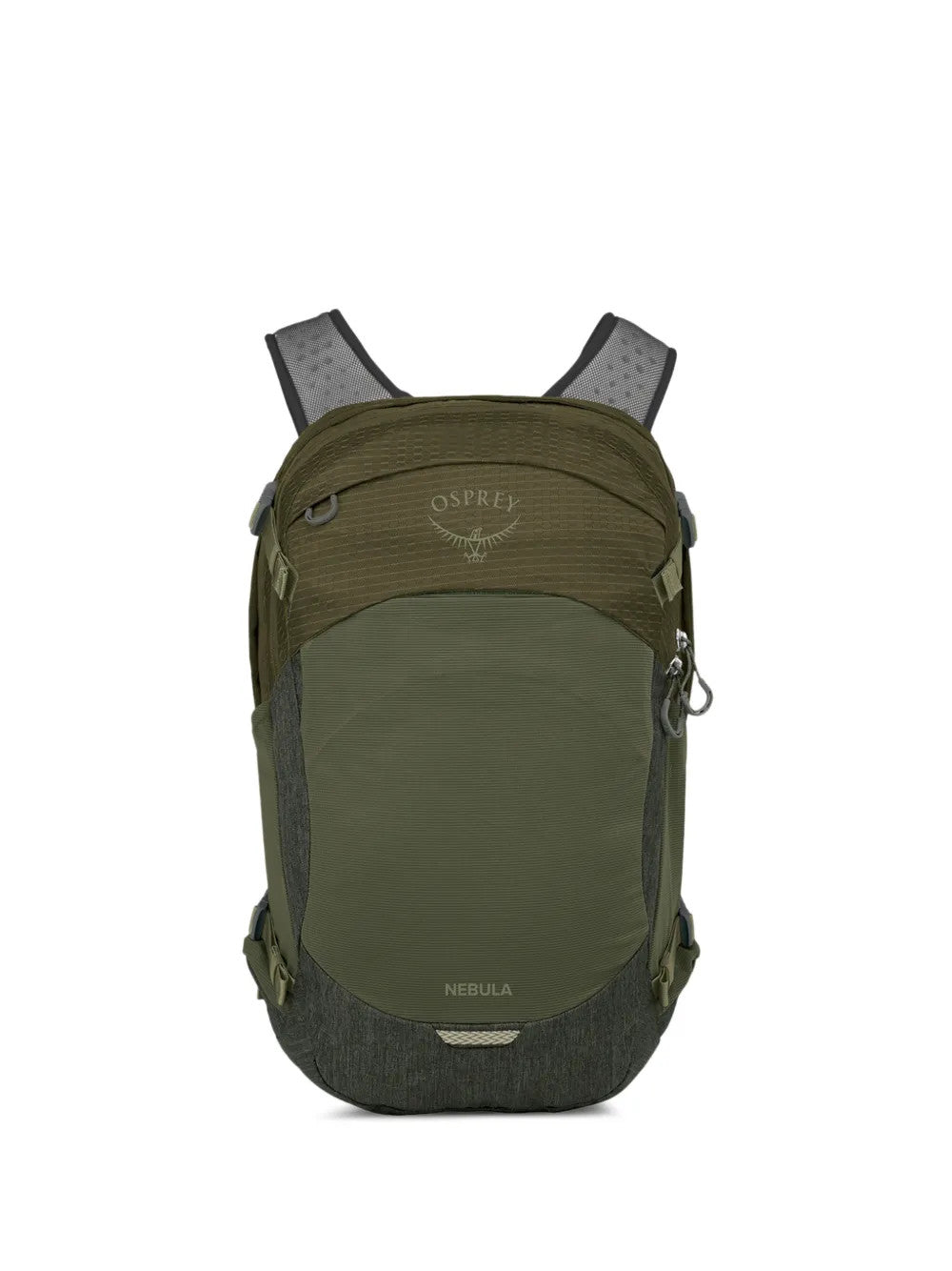 Green bag, front view