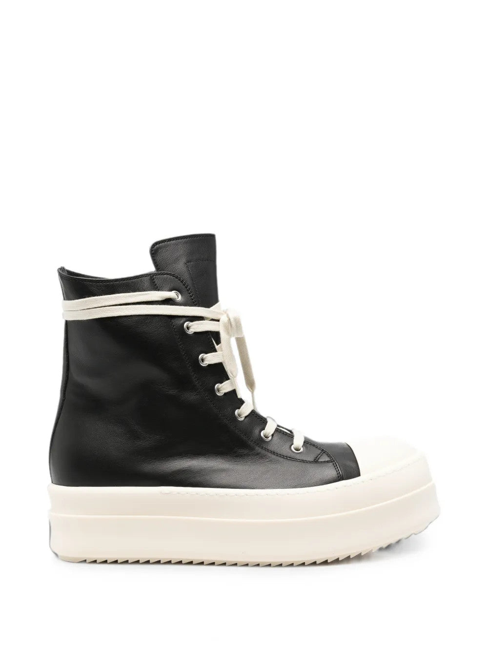 Black shoes, side view