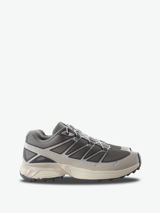 Grey shoes, front view