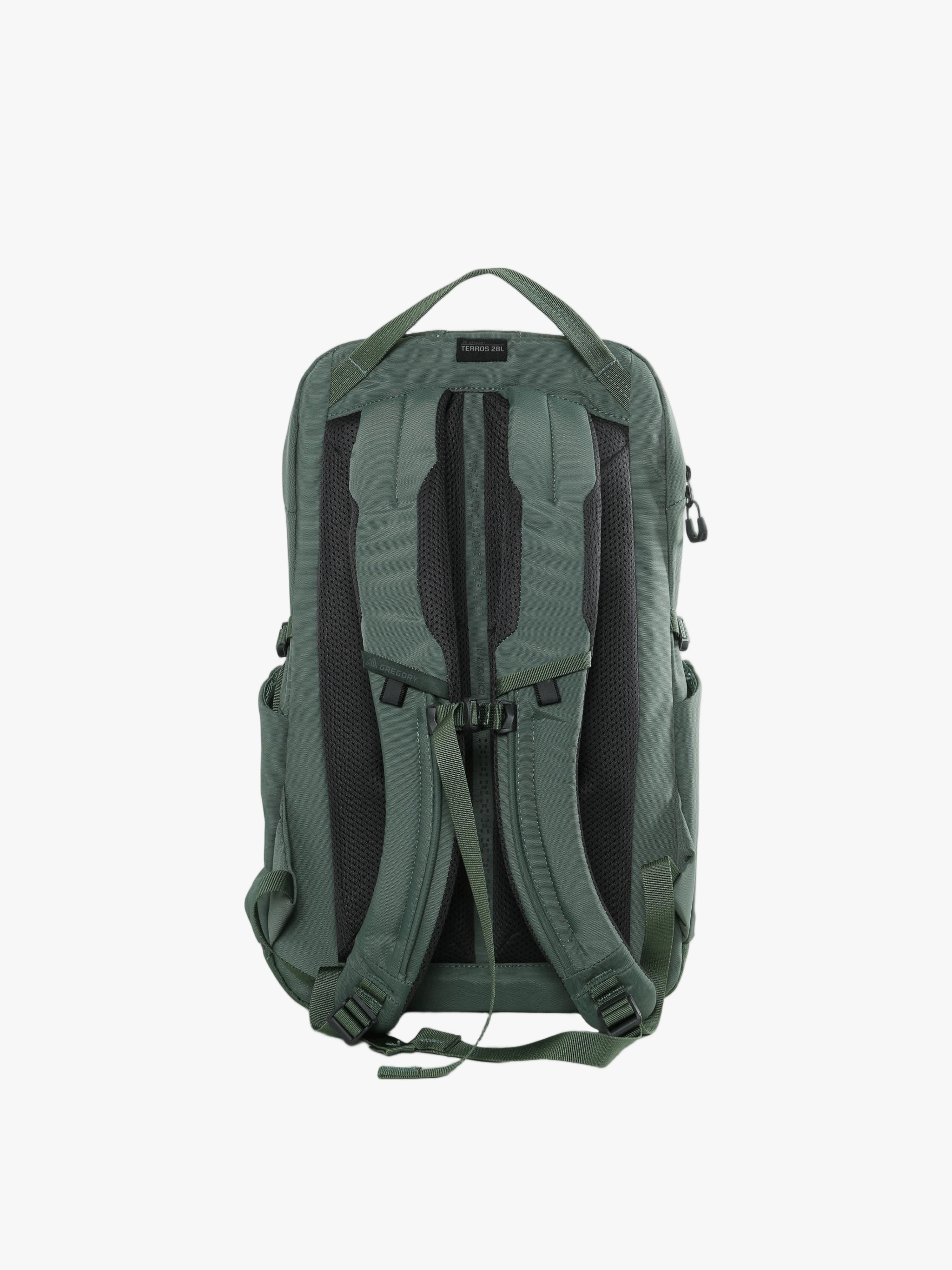 Green bag, back view