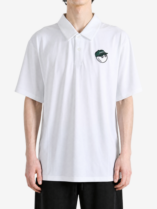 White shirt, full body view