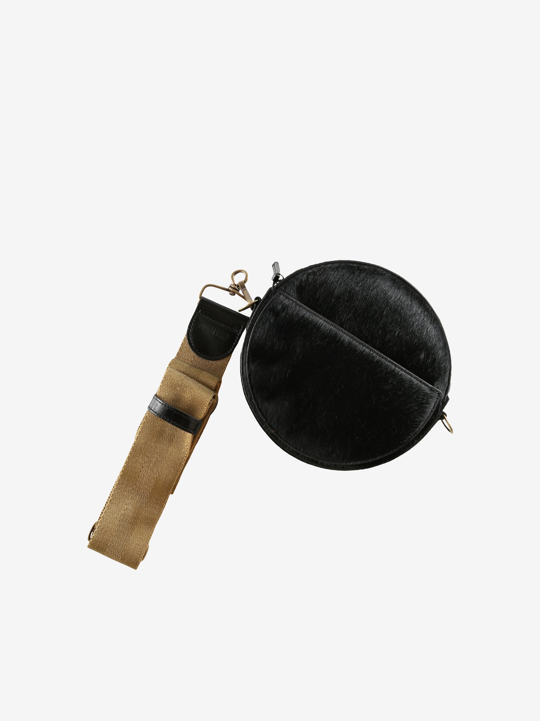 Black bag, back view