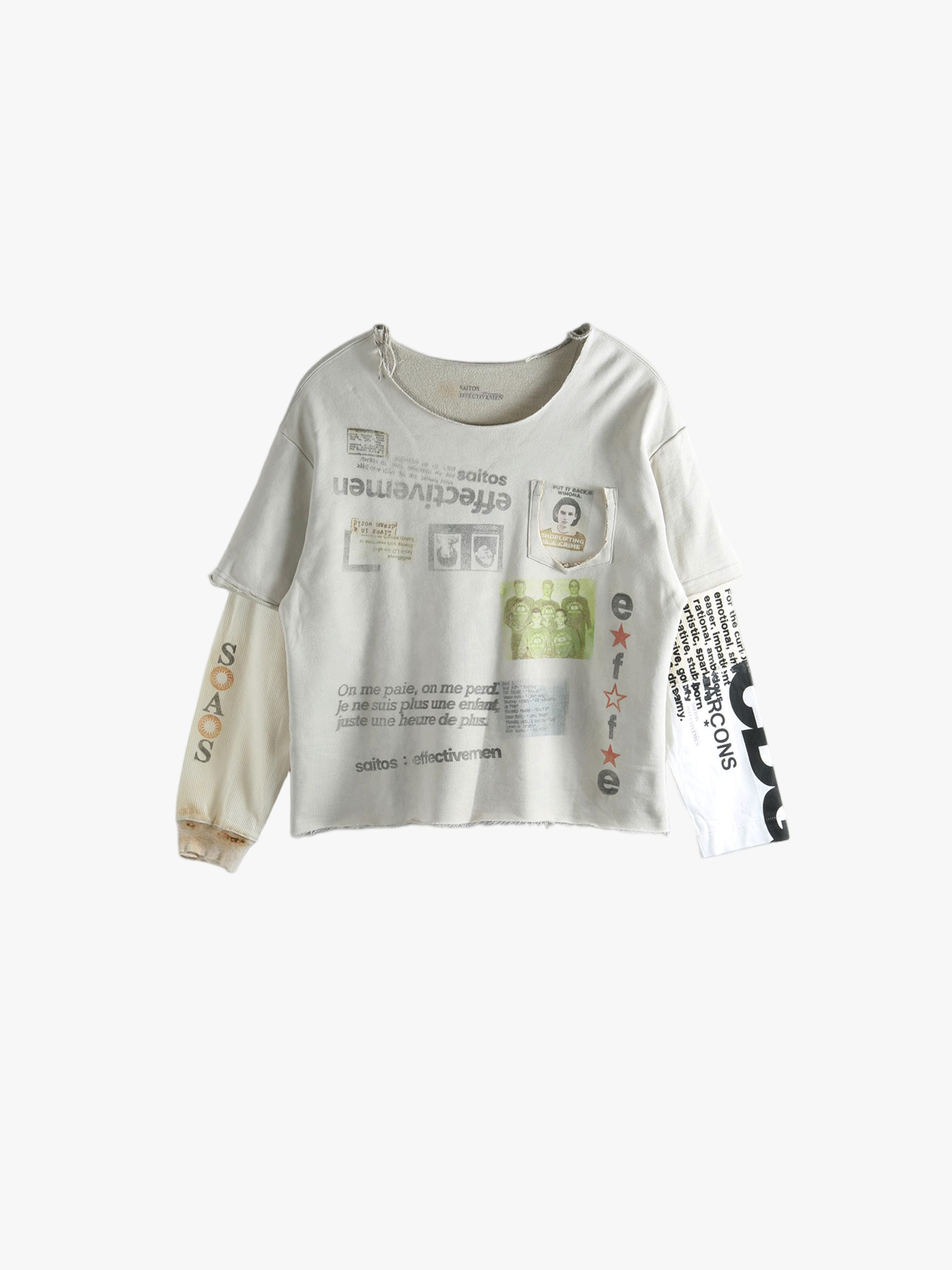 White shirt, front view