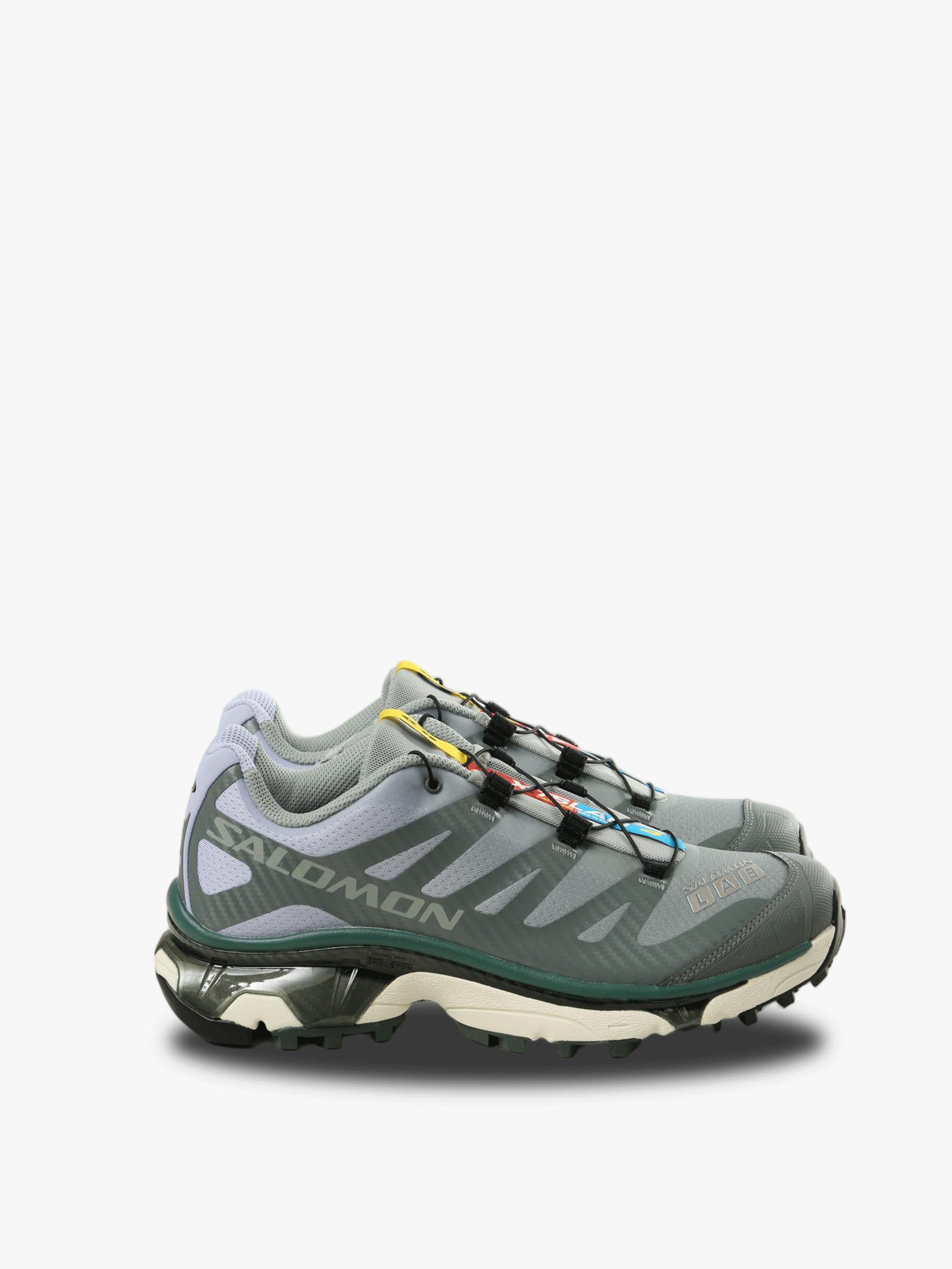 Grey shoes,side view