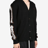AMIRI - Men Leopard Bones Cardigan