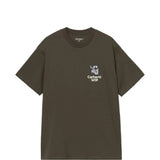 Green t-shirt, front view