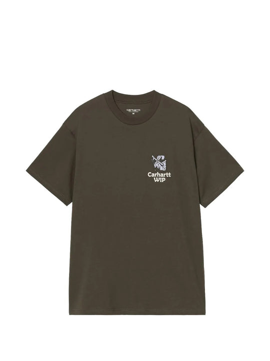 Green t-shirt, front view