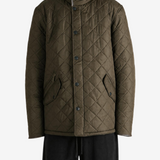 Green jacket, full body view