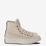 Tan sneakers,front view