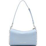 Blue bags, front view