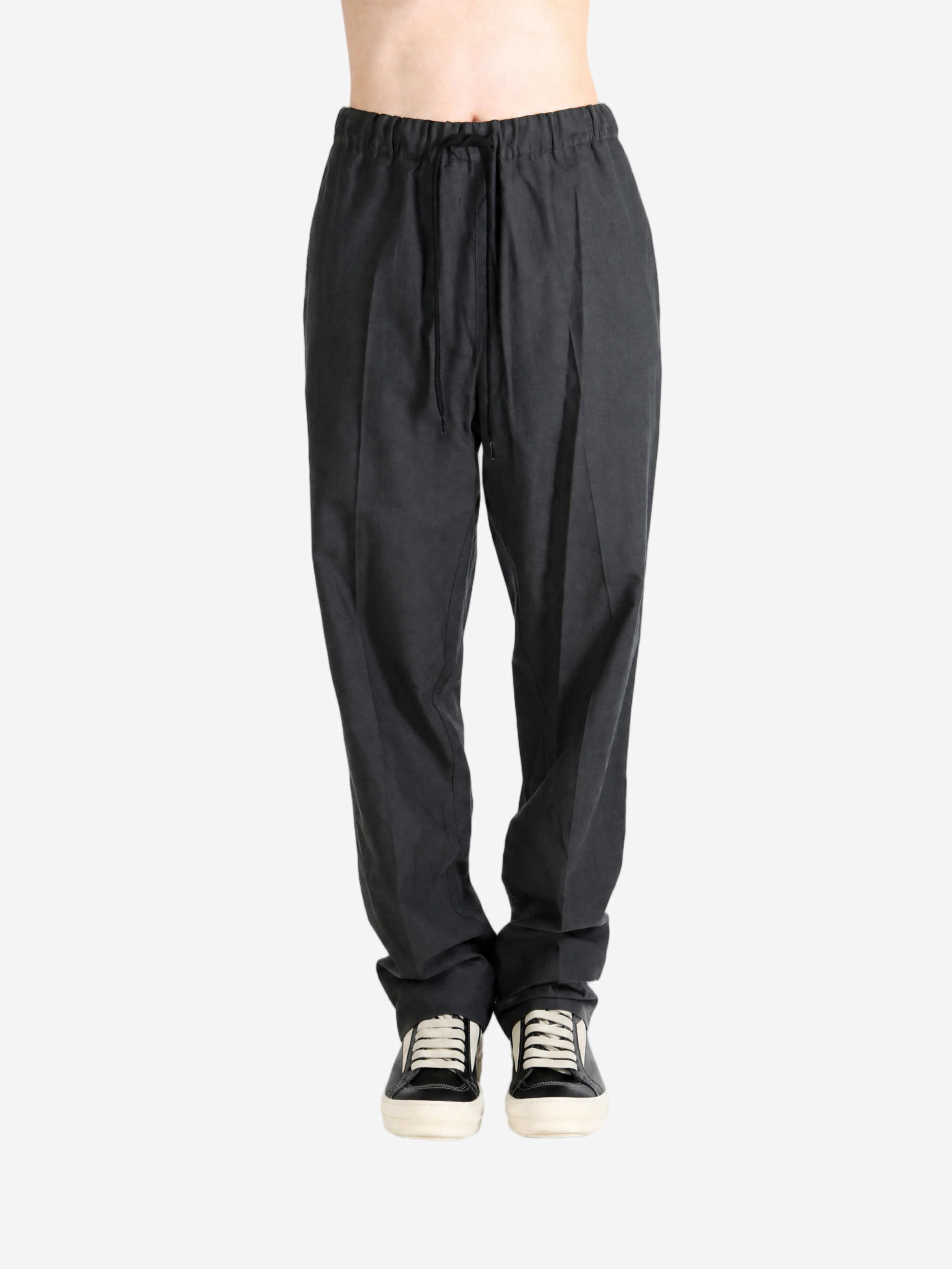 Black pants, full body view
