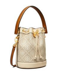 TORY BURCH - Women Mini T Monogram Bucket Bag