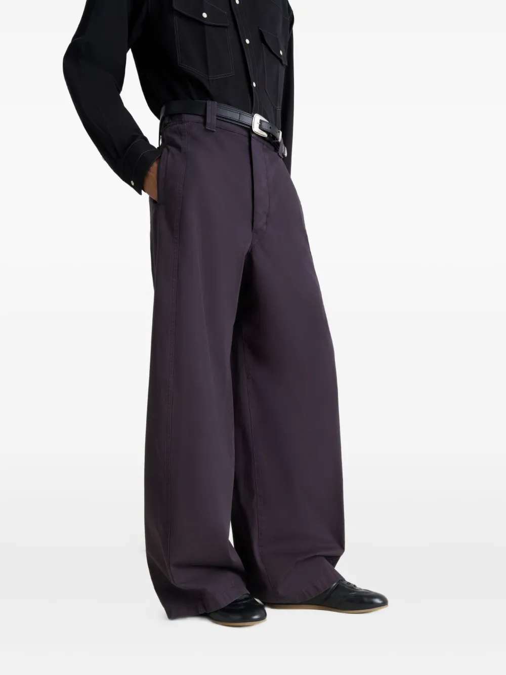 Black sneaker,full body view