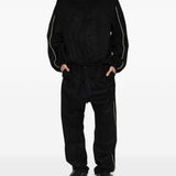 Black pants, full body view