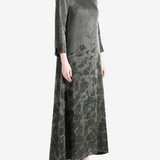 Green dress, front view