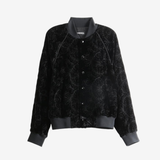 Black jacket, front view