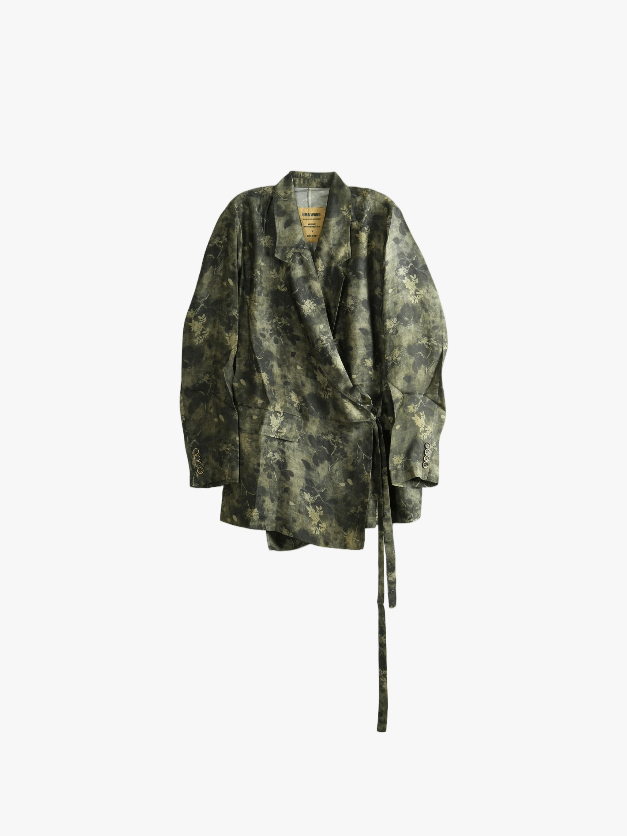 Green jacket, front view