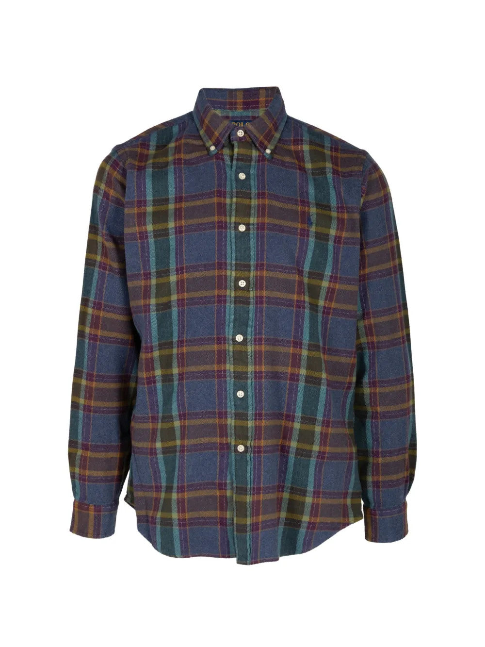 Blue shirt, front view