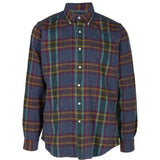 Blue shirt, front view