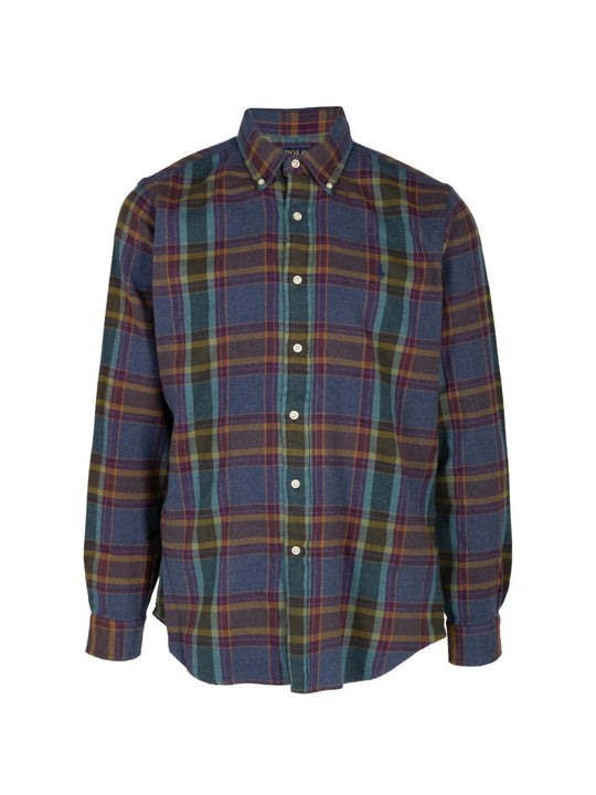 Blue shirt, front view