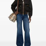 Brown jacket, full body view