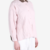 Pink shirt, front view