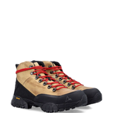 brown boots, side view