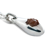 PARTS OF FOUR - Chrysalis Necklace (Cremaster Emergence, Peach Quartz, PA+PCQ)
