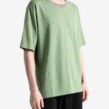 Green t-shirt, full body view