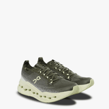 Green sneakers, side view