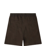 Brown shorts,back view