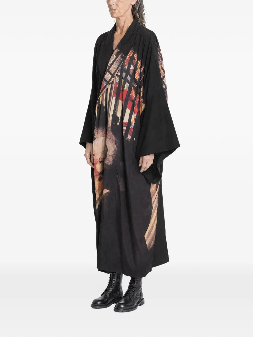 Black knitwear, front view