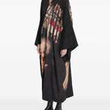 Black knitwear, front view